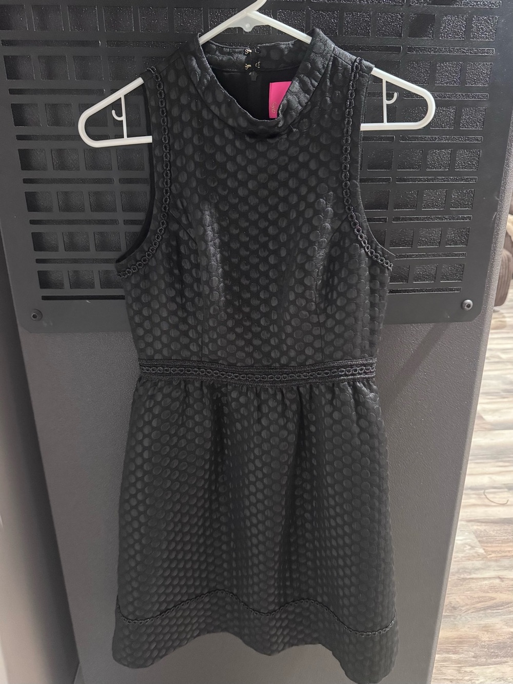 Lilly Pulitzer - Sleeveless Textured Black Dress